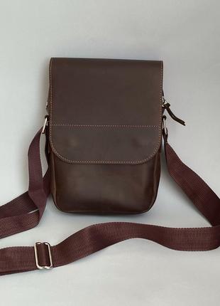 Чоловіча шкіряна сумка