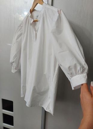 Белая рубашка cos3 фото