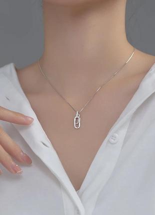 Підвіска подвійна булава срібло 925°