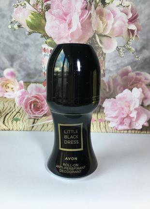 Кульковий дезодорант для тіла, little black dress, 50 мл  avon,