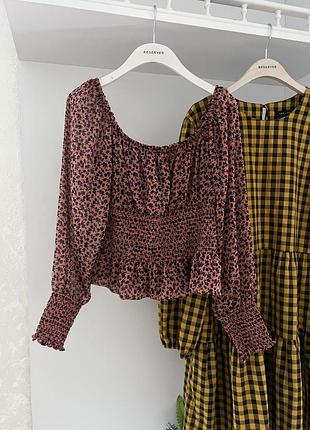 Нарядная блузка бохо new look