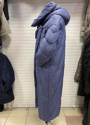 Зимнее длинное пальто пуховик, одеяло,шикарное качество и стиль,последние.