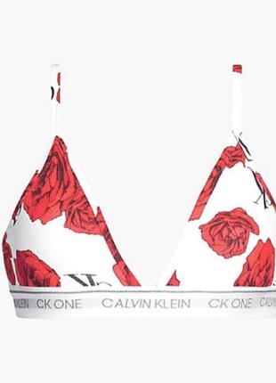 calvin Silver klein ck one 2265 102907264 triangle bra calvin Silver klein