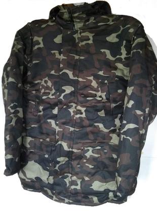 Костюм 54 розмір зимовий дубок тактичний куртка штани камуфляж для охорони та відпочинку3 фото