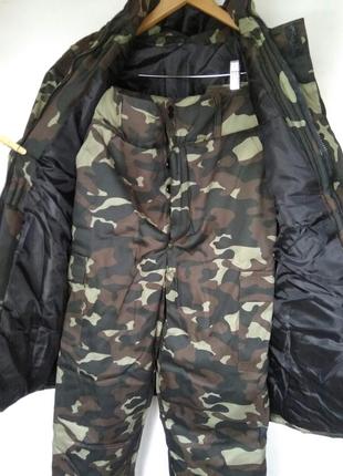 Костюм 54 розмір зимовий дубок тактичний куртка штани камуфляж для охорони та відпочинку2 фото