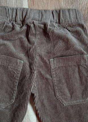 Вельветовые штаны minetti на 12-18, 18-24  месяцев7 фото