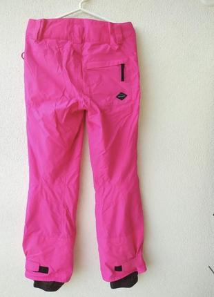 Штани лижні рожеві якісні didricsons, лыжные штаны высокого качества3 фото