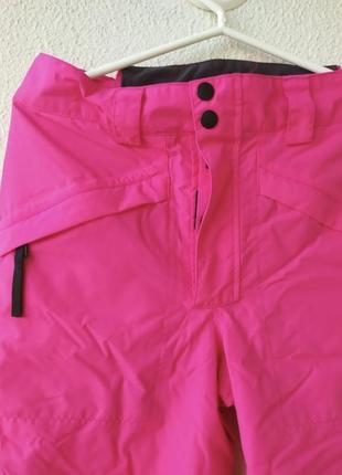 Штани лижні рожеві якісні didricsons, лыжные штаны высокого качества4 фото