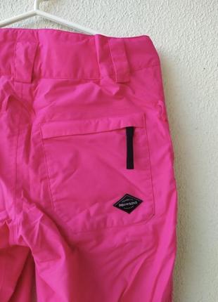 Штани лижні рожеві якісні didricsons, лыжные штаны высокого качества8 фото