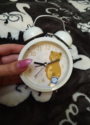 Новый гламурный будильник часы мишутка