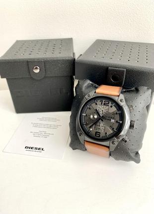 Diesel men's dz4317 overflow chronograph чоловічий наручний брендовий годинник хронограф дізель оригінал подарунок чоловіку хлопцю1 фото