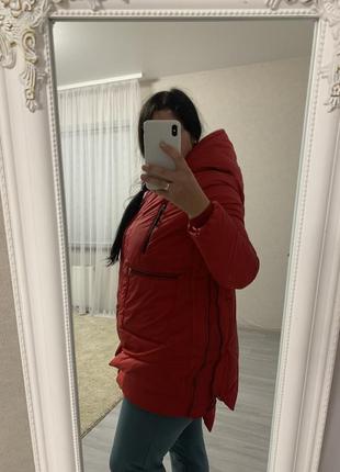 Куртка зимова для вагітних8 фото