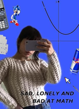 Теплий топ ручної роботи🫧