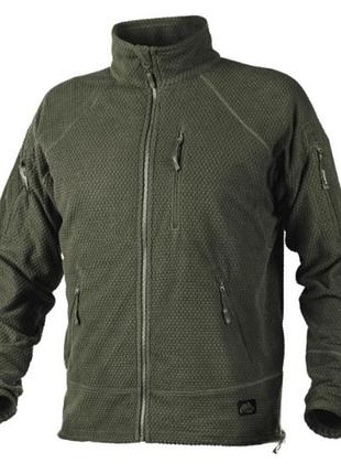 Кофта флісова helikon alpha олива фліска helicon alfa olive m