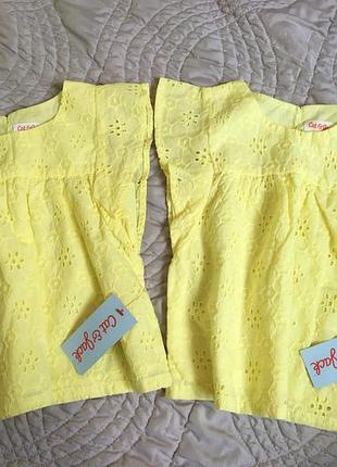 Легкі блузки, туніки cat&jack