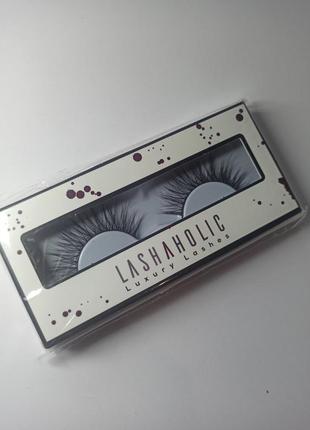 Накладні вії з 100% шовку lashaholic