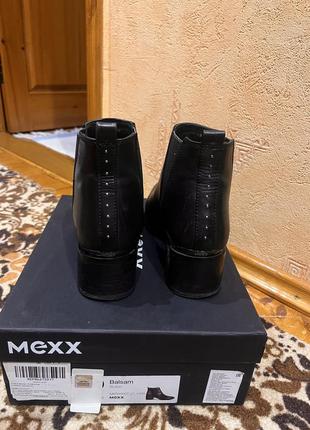 Шкіряні демісезонні челсі оригінал mexx з коробкою6 фото