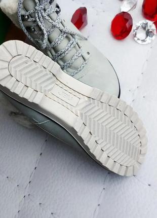 Jbu оригінал світло-сірі водостійкі утеплені черевики водостойкие теплые ботинки4 фото