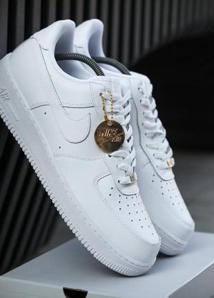 Nike air force 1 82 white gold sale