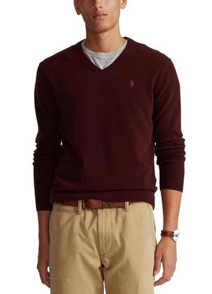 Кофта\джемпер polo ralph lauren v-neck washable merino wool jumper