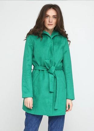 Пальто (тренч) зелёное tally weijl
