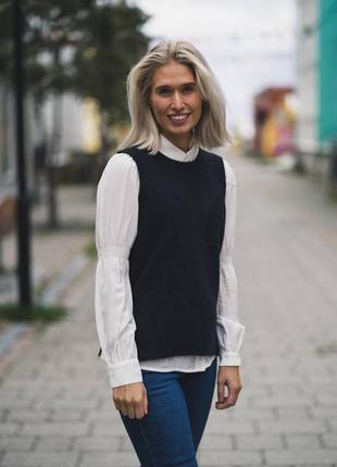 Вовняний жилет жилетка moss copenhagen zenie vest  jumper8 фото