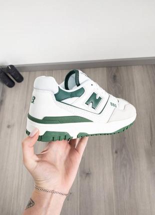 Жіночі кросівки new balance 550 green beige женские кроссовки4 фото