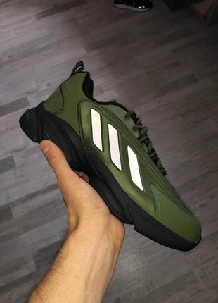 Демисезонные мужские хаки кроссовки Support adidas чоловічі хакі кросівки Support adidas7 фото