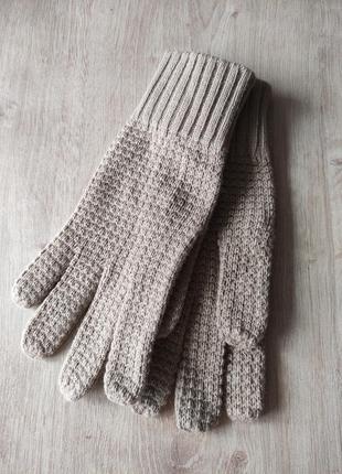 Мужские трикотажные перчатки, германия  р. 9 (l).1 фото