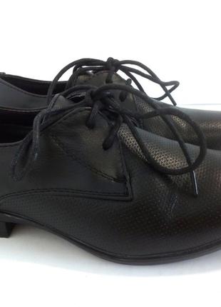 Стильні шкільні туфлі для хлопчика для школи від бренду beckett, р.34 код w34155 фото
