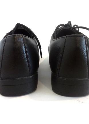 Стильні шкільні туфлі для хлопчика для школи від бренду beckett, р.34 код w34156 фото