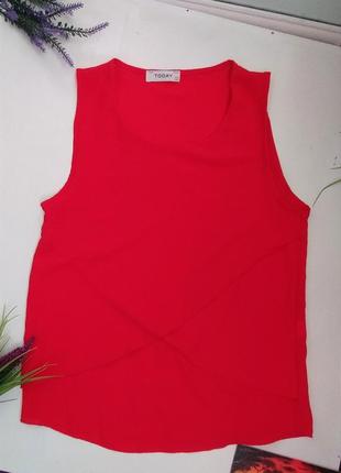Красная блузка5 фото