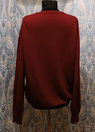 Шикарный свитер / джемпер / полувер / кофта из 100% шерсти7 фото