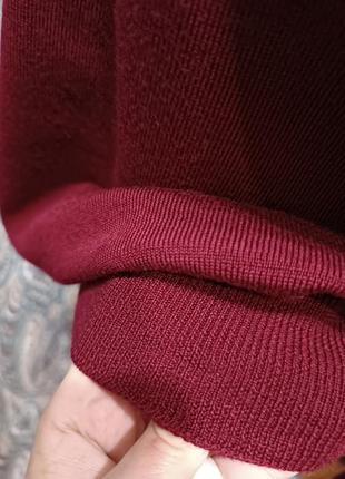 Шикарный свитер / джемпер / полувер / кофта из 100% шерсти6 фото