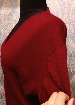 Шикарный свитер / джемпер / полувер / кофта из 100% шерсти5 фото
