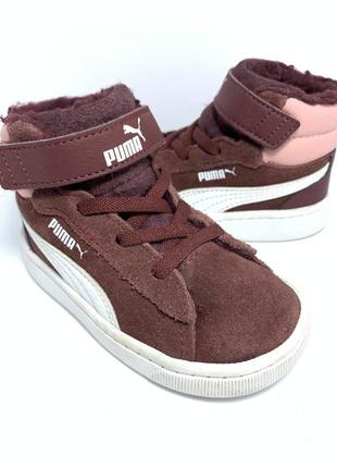 Кросівки шкіряні puma1 фото