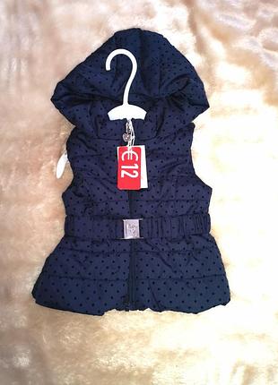 Безрукавка на 9-12 міс