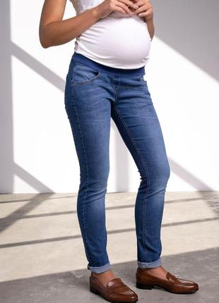 👑vip👑 джинси для вагітних джинси слім під животик2 фото