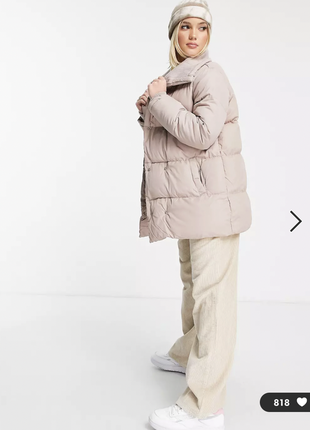 Зимняя куртка оверсайз asos