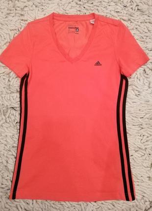 Женская футболка adidas sport essentials climalite оригинал1 фото