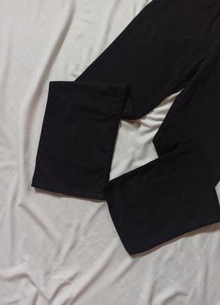 Черные прямые джинсы на завышенной посадке/трубы/широкие4 фото