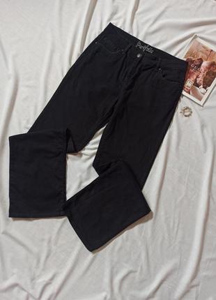 Черные прямые джинсы на завышенной посадке/трубы/широкие2 фото