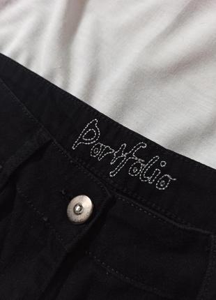 Черные прямые джинсы на завышенной посадке/трубы/широкие6 фото