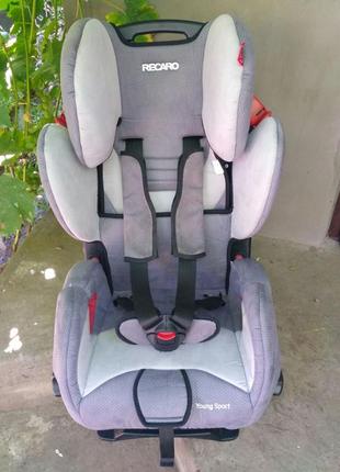 Дитяче автокрісло recaro1 фото