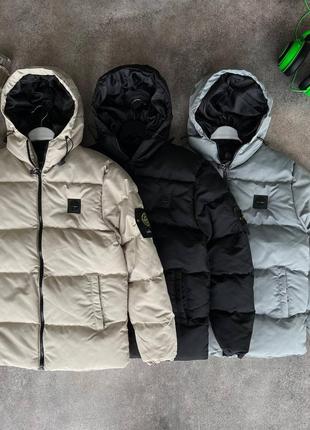 Куртка зимова stone island9 фото