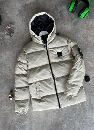 Зимова куртка stone island2 фото