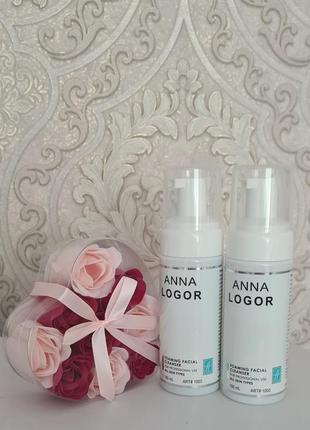 Пенка для умывания анна логор
anna logor foaming facial cleanser