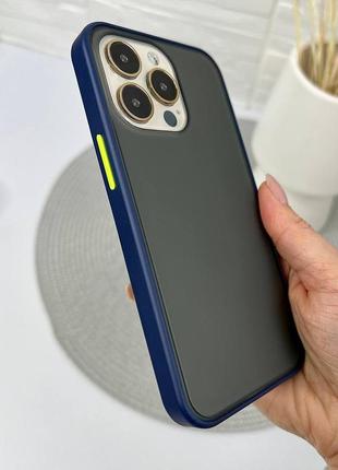 Матовий протиударний чохол avenger для iphone