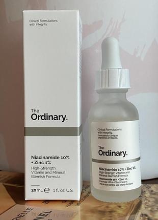 Сироватка для проблемної шкіри niacinamide 10% + zinc 1%1 фото