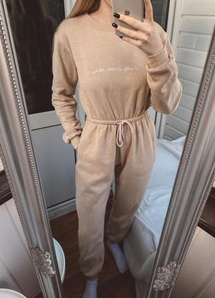 Комбінезон теплий prettylittlething/комбинезон тёплый/спортивный/спортивний